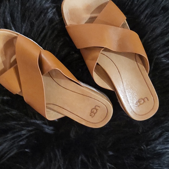 Euc Ugg leather sandals - Picture 2 of 7
